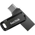 USB-STICK 64GB USB 3.1 SanDisk Ultra Dual Drive Go Type-C black