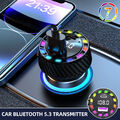 Auto Bluetooth FM Transmitter Auto Radio MP3 Player Adapter PD+USB-C Ladegerät