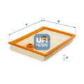 UFI 30.549.00 Luftfilter für VW AUDI SEAT SKODA CUPRA