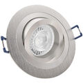 LED 230V Einbaustrahler Spot Decken Strahler Einbau Lampe 7W 120° dimmbar AL-NOB