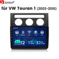 Autoradio Für VW Touran 2003-2010 Android 12 GPS DAB+FM BT WIFI SWC DAB+ WIFI EQ