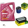 MANN Inspektionspaket 5 L MANNOL Energy 5W-30 für Hyundai i40 CW 1.6 GDi KIA