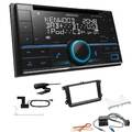 Kenwood 2-DIN CD-Receiver Autoradio Bluetooth DAB+ für Skoda Praktik ohne Canbus