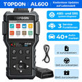 2024 TOPDON AL600 PROFI Diagnosegerät Auto OBD2 Scanner ABS SRS SAS AKTIVER TEST