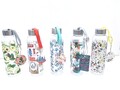 500 ml Wasserflasche verschiedene Designs Avocado, London Icons, Blumen, Toucan Pretty
