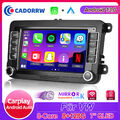 8-Kern 8+128GB Android 13 Autoradio Carplay Für VW Touran Tiguan Golf 5 6 Passat