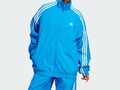 Adidas Original Damen Adilenium Übergröße Trainingsanzug Oberteil Blau