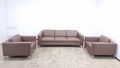 Walter Knoll Foster Echtleder Garnitur Designersofa Designersessel  Couch #0032