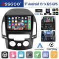 DAB+ 32G Android 13 Autoradio Carplay GPS WIFI RDS KAM Für Hyundai i30 2006-2011