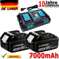 18V 7,0AH Akku 9Ah Für Makita BL1860 LXT BL1850B BL1830 / DC18RD Duale Ladegerät