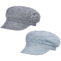 LIPODO Summer Newsboy Wendecap Damencap Baker-Boy-Mütze Sommercap