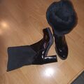 Neu.Unisa.Leder Lammfell.Stiefel Gr.37.Plateau.LP.230€