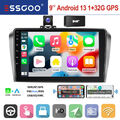 32G Autoradio Android 13 Carplay GPS RDS WIFI DAB+ Kamera Für Mazda 3 BK 2003-09