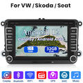 Android 12 Autoradio 7"GPS NAVI Bluetooth USB FM Touch Für VW Golf Passat Seat