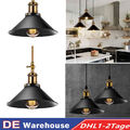 Vintage Hängelampe Retro Pendelleuchte Licht Industrie Kronleuchter Deckenlampen