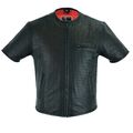 Lederkutte Biker Weste Lederweste Motorrad Kutte Herren Biker Leder Weste Neue