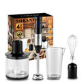 4-in-1 Elektrische Pürierstab Hand Blender Stabmixer Multifunktional Handmixer