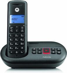 Motorola E211 Schnurlos Telefon mit Anrufbeantworter Schnurloses DECT Gerät