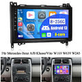 Autoradio Für Mercedes-Benz A/B Klasse/Vito W169 W639 W245 Navi Android13 8+256G