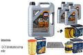 BOSCH Inspektionspaket 9 L LIQUI MOLY Top Tec 4200 5W-30 für Peugeot Boxer