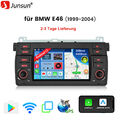 2+64G Für BMW E46 3er 318 320 325 M3 Android 13 Autoradio GPS Navi Wifi Carplay