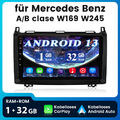 Android 13 Autoradio Für Mercedes Benz W245 W169 GPS NAVI DAB+ WIFI 32G Carplay