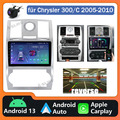 2+32G Android 13 Autoradio CarPlay GPS Navigation Kam für Chrysler 300 2005-2010