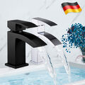 Waschtischarmatur Wasserfall Badarmatur Wasserhahn Bad Waschbecken Mischbatterie