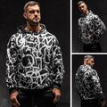 Sweatshirt Kapuzenpullover Hoodie Pullover  Aufdruck Motiv Men Herren BOLF Print