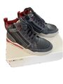 Geox Jungen J Perth Boy B Hohe Sneaker Navy/ Red Gr. 32