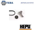 PK05124 ZAHNRIEMEN-SATZ KIT SET + WASSERPUMPE HEPU FÜR AUDI 80,90,B2,B3 1.6L