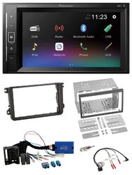 Pioneer DAB Lenkrad 2DIN Bluetooth USB Autoradio für VW Passat Polo Scirocco Sha