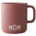 Design Letters Becher mit Henkel Favourite Cup Mom Altrosa