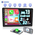 2+32G 9" 2DIN Android 13 AUTORADIO mit Apple Carplay GPS Navi Wifi Bluetooth USB