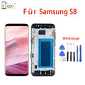 Fur Samsung Galaxy S8 SM-G950F LCD (TFT) Display Touch Screen Bildschirm schwarz