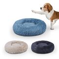 Hundebett Katzenbett Hundekissen Plüsch Hundekorb Schlafplatz Rund Donut L-XXL