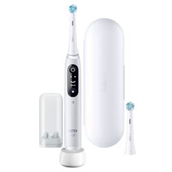 ORAL-B iO 6 Elektrische Zahnbürste White, Reinigungstechnologie: Mikrovibratione