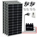 Balkonkraftwerk 400w 600W 800w Komplett 100w Solarpanel Wechselrichter Plug in