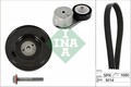 Schaeffler INA Keilrippenriemensatz 529 0409 20 für OPEL CORSA X15 ASTRA B16