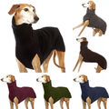 Fleece Hundekleidung Haustier Welpe Pullover Winter Warm Hundemantel Overall DE