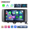 Für Smart Fortwo 451 11-15 1+32G GPS Navigation Android 13 Autoradio Carplay Cam