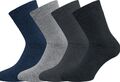 Arbeitssocken Herren 4x Vollfrottee Socken ohne Gummi GR 39 40 41 42 43 44 45 46