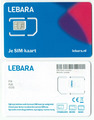 European Lebara Prepaid Sim Card NL, EU, EWR EEA Niederlande 4G SIM-Karte