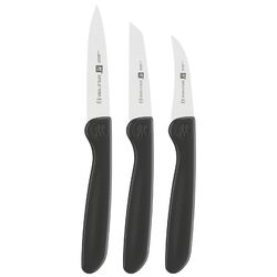 ZWILLING TWIN GRIP Messerset 3-teilig Schälmesser, Gemüsemesser, Spickmesser