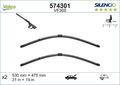 VALEO Wischblatt Scheibenwischer SILENCIO FLAT BLADE SET 574301 für MAZDA VW 4 1