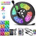 USB LED Stripe RGB Leiste Streifen 5050 Band IP65 Wasserdicht Licht Dimmbar 5V