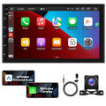 Android 13 Apple CarPlay 7" AUTORADIO mit Navigation GPS Doppel 2 DIN WiFi 64GB