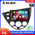 2G+64G Android 14 Autoradio Für Ford Focus 1998-2003 Apple Carplay Navi GPS NAVI