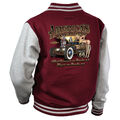 Hot Rod College Jacke Kontrast Auto kustom american Classic Vintage Auto *1007