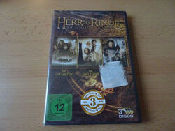 DVD Box Der Herr der Ringe - 3 Filme - Die Spielfilm Trilogie - NEU/OVP